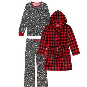 Eddie Bauer Youth 2-piece Sleepwear Set with Robe